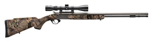 Traditions CR5841104416 NitroFire 50 Cal 26" Mossy Oak Break-Up Country Muzzleloading Rifle with 3-9x40mm Duplex Scope